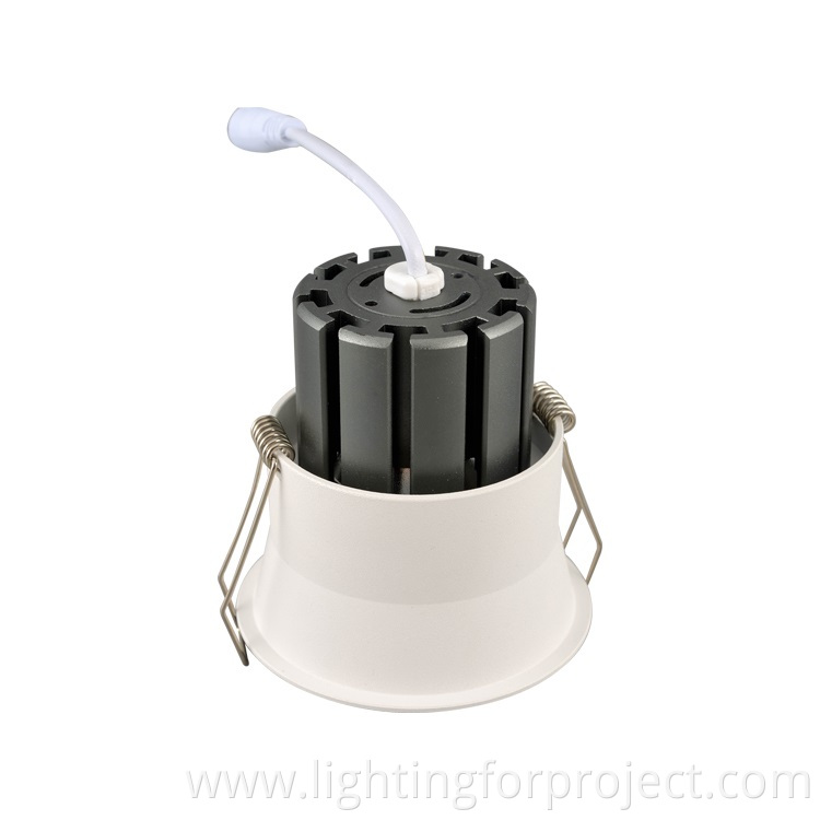 Anti glare full watt Ra 90 light led spotlight Triac 10w full watt spot light for indoor lighting